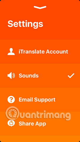 Thiết lập âm thanh thiết bị