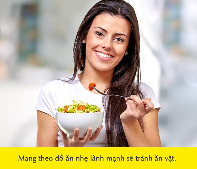Mang theo đồ ăn nhẹ là thói quen hàng ngày không thể thiếu