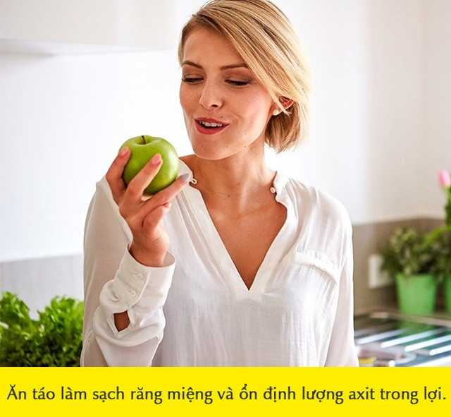 Ăn một quả táo sau bữa ăn