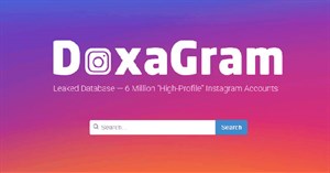 Hacker Instagram rao bán thông tin cá nhân của 6 triệu tài khoản trên DoxaGram