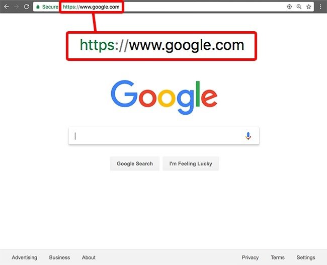 Kiểm tra đường dẫn URL của website muốn truy cập