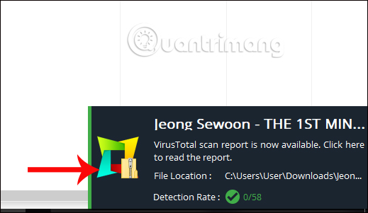 Thông báo từ Winja
