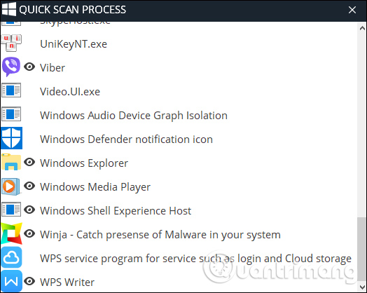 Kiểm tra tiến trình chạy trên Windows