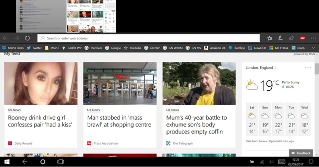 Phiên bản Insider mới nhất của Edge