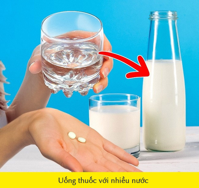 Uống các loại thuốc kháng viêm