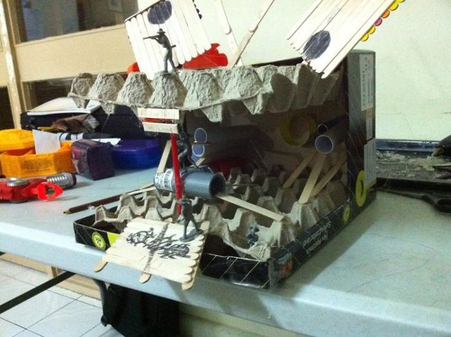 Chắc đây là căn cứ của cuộc chiến tranh Thế giới.