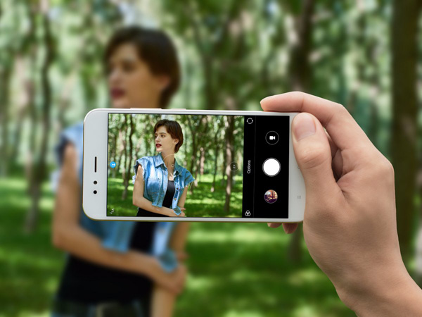 Hiệu ứng chụp ảnh Portrait Mode trong Mi A1