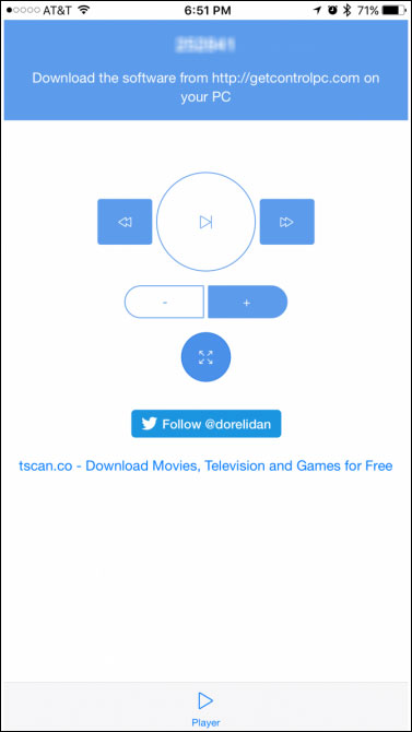 Điều khiển từ xa bằng điện thoại di động