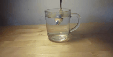 Khi cho vào nước nóng, thanh kim loại này sẽ chảy thành từng giọt