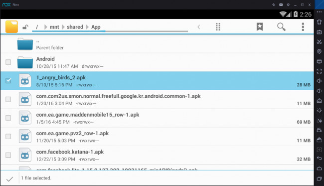 Sao chép file vừa tải từ máy tính