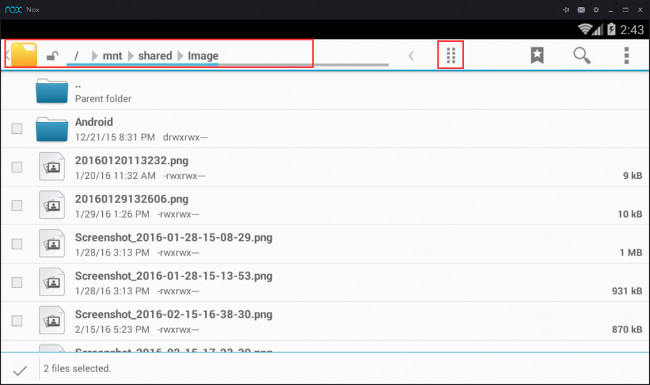 Đến đường dẫn chứa tập tin
