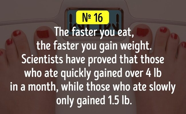 Ăn càng nhanh sẽ càng tăng cân nhanh