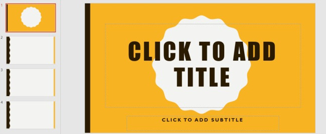 Mẫu slide PowerPoint của Microsoft