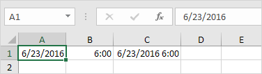 Điền ngày tháng vào Excel