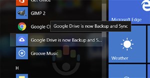Google Drive đóng cửa, thay thế bằng Backup and Sync