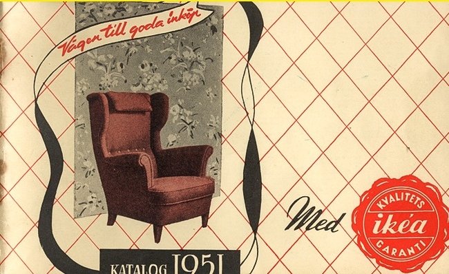 Trang bìa catalog đầu tiên của hãng nội thất nổi tiếng IKEA