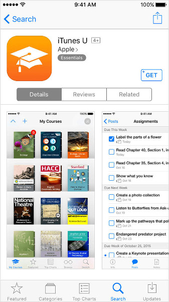 Nhận ứng dụng bằng cách bấm vào GET
