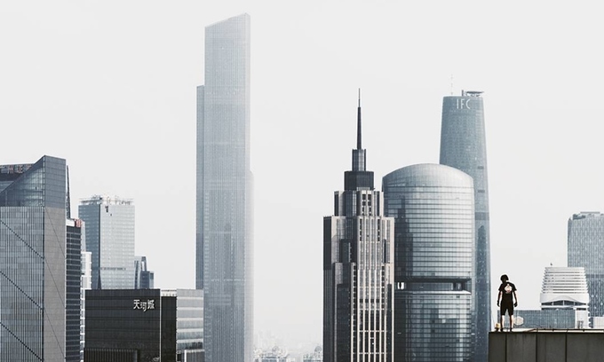 Trung tâm Tài chính CTF Quảng Châu (Quảng Châu, Trung Quốc), cao 530m