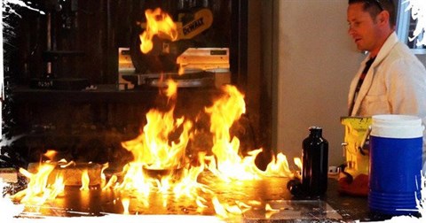 Xăng bị đóng băng có cháy được không?