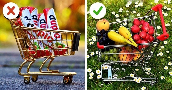 Không mua đồ ăn vặt