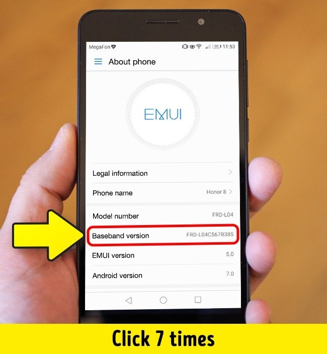 Truy cập menu dành cho người dùng chuyên nghiệp