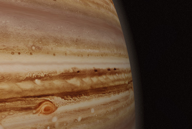 Nếu đặt chân lên sao Mộc ngay lập tức bạn sẽ bị nghiền nát 