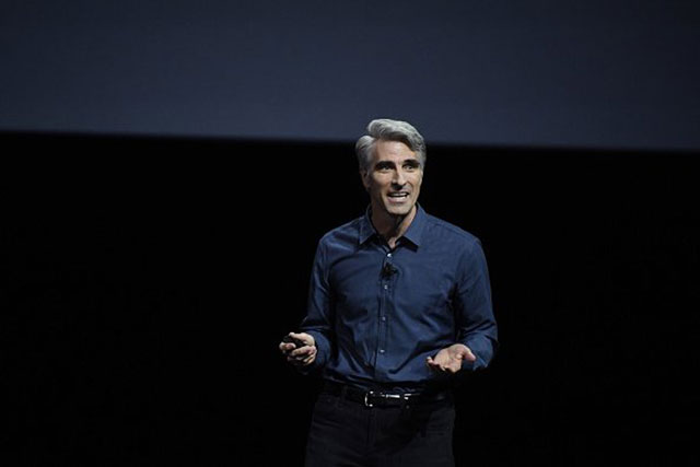 Craig Federighi có 2 cách để ứng phó trước việc iPhone X bị cướp 