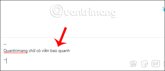 Tạo kiểu chữ có viền 