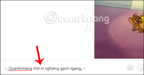 Cú phap chữ vừa in nghiêng vừa gạch chân