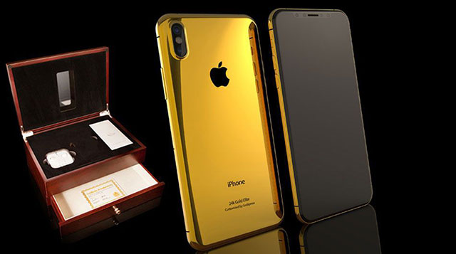 Nếu muốn thể hiện đẳng cấp thì iPhone X thôi vẫn chưa đủ, hãy chọn bản Gold Edition
