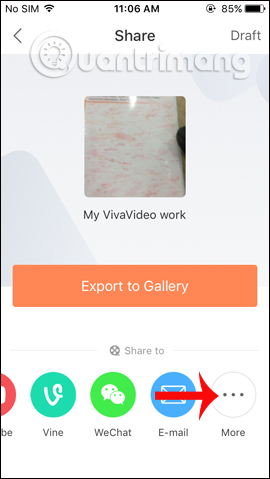 Thêm dịch vụ chia sẻ video