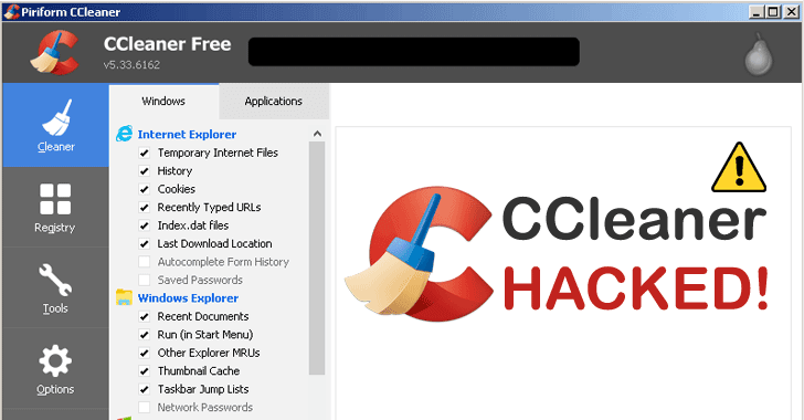 CCleaner bị hack