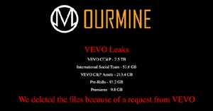 Dịch vụ video âm nhạc Vevo bị hack làm rò rỉ lượng lớn dữ liệu nội bộ