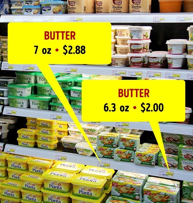 Không quan tâm đến trọng lượng của sản phẩm mà chỉ nhìn giá