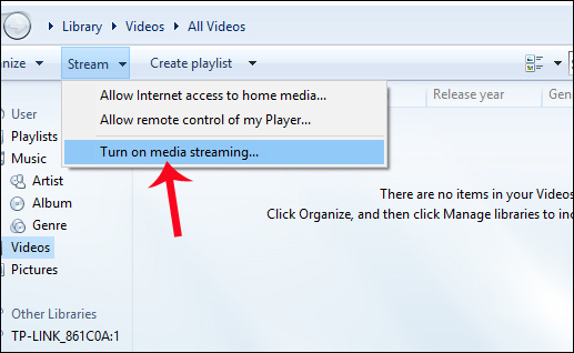 Bật tính năng chia sẻ trên laptop