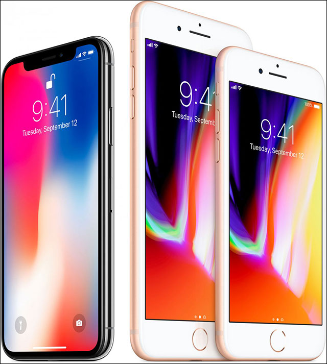 Màn hình iPhone X gần như chiếm toàn bộ điện thoại