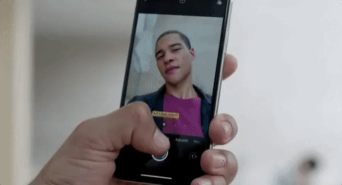 Chụp chân dung khi selfie với khả năng làm mờ hậu cảnh 