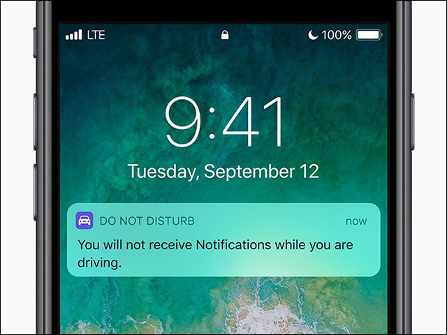 Đảm bảo an toàn bằng chế độ không nhắn tin khi lái xe