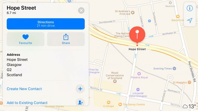 Phóng to bản đồ