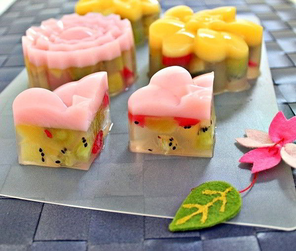 Thành phẩm đạt được sau khi thạch đông 