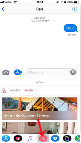 iMessage hỗ trợ gửi tiền