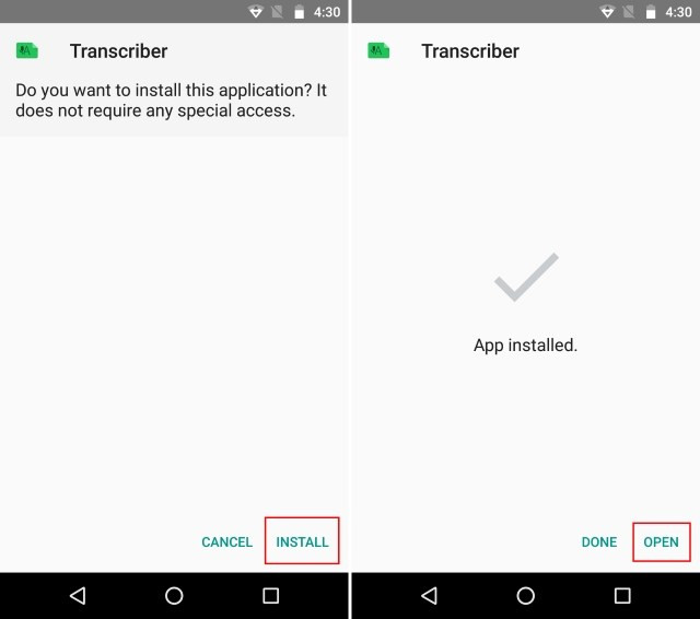 Tải và cài đặt Transcriber