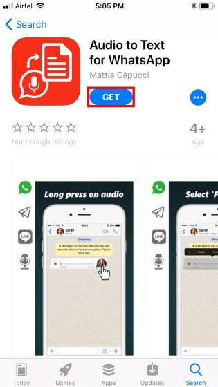 Tải Audio to Text for WhatsApp