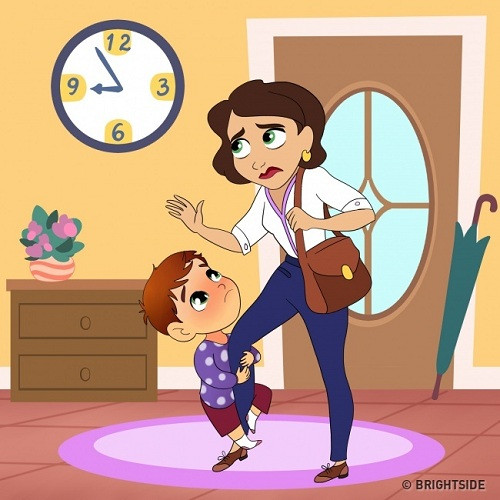 Tại sao mẹ bỏ rơi con để đi làm