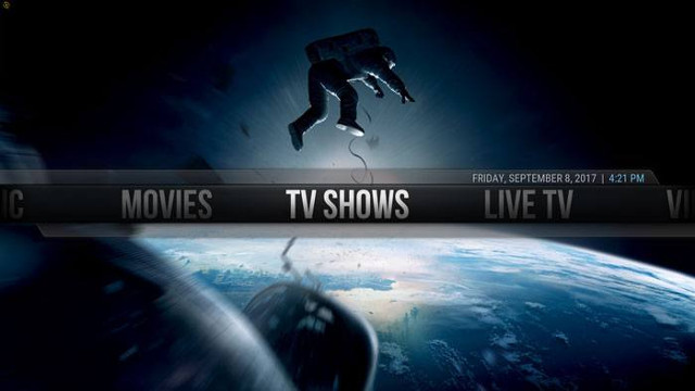 Thay đổi skin Kodi 