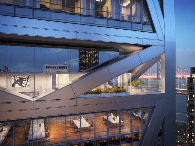 Theo các chuyên gia, tòa tháp 181 Fremont được thiết kế với bộ khớp nối giảm xóc, giảm thiệt hại trong trường hợp động đất xảy ra.