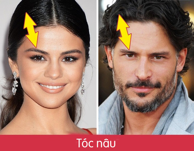 Màu tóc và màu lông mày