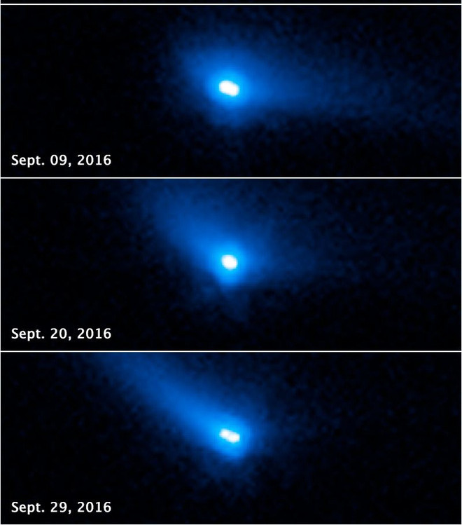 Nó là một tiểu hành tinh nhưng lại sở hữu một số đặc tính giống như sao chổi và một chiếc đuôi kéo dài phía sau