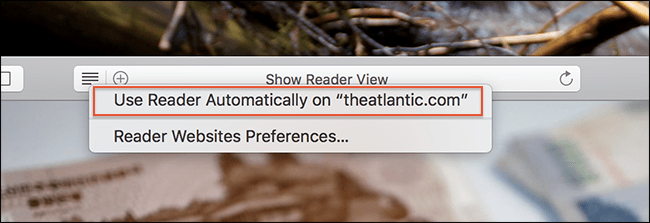 Nhấp chọn Use Reader Automatically...