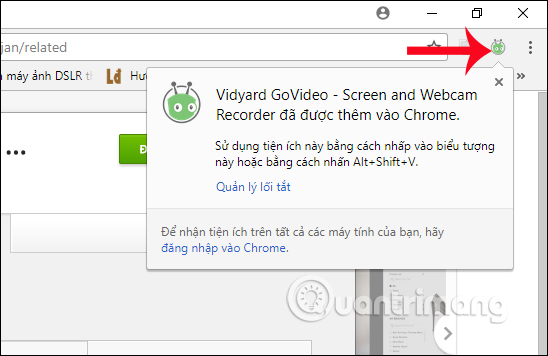 Biểu tượng tiện ích ViewedIt